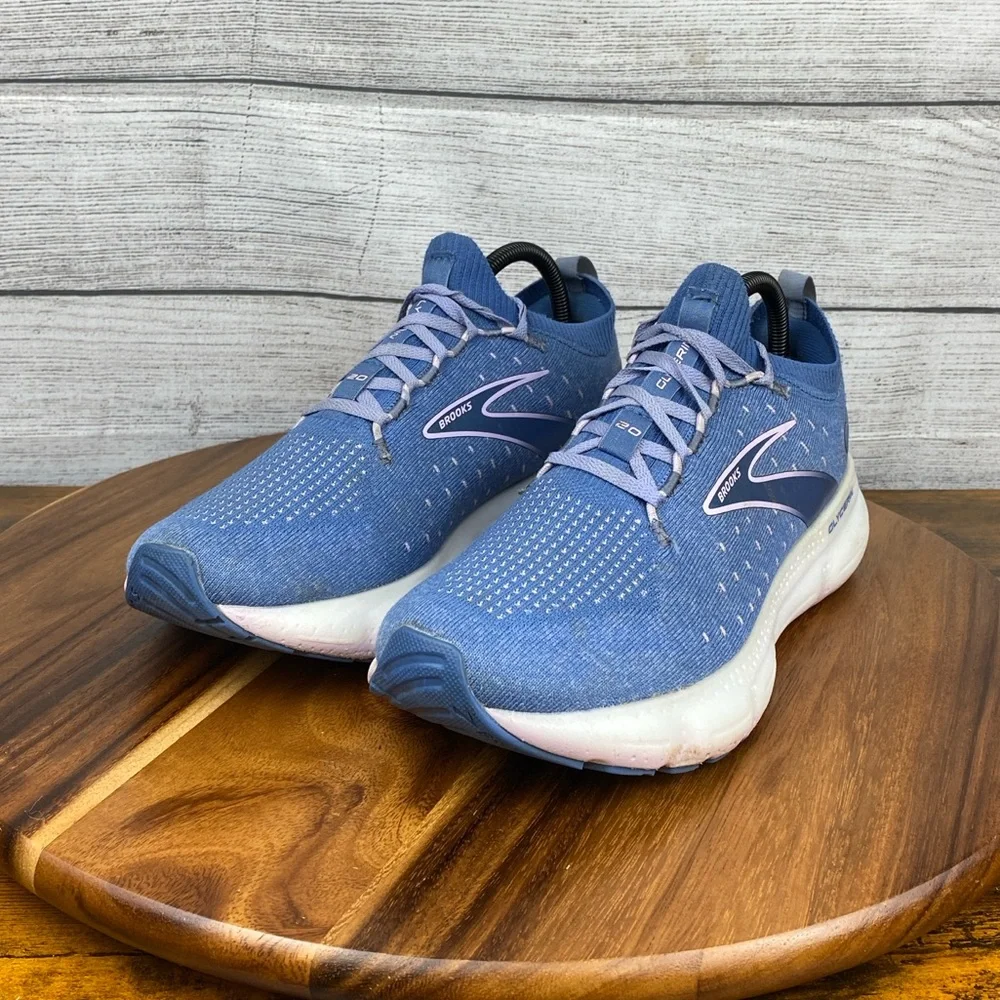 Brooks Glycerin 20 Women's Blue Athletic Running Shoes
